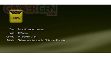 Alien vs Predator - Platine 1