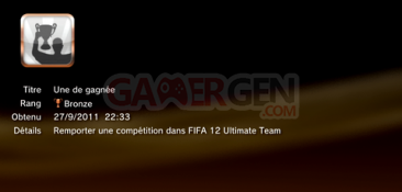 FIFA 12 - Trophées - BRONZE 19