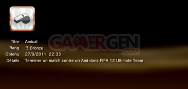 FIFA 12 - Trophées - BRONZE 21