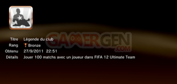 FIFA 12 - Trophées - MASQUES 03