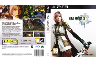 Final Fantasy XIII cover jaquette