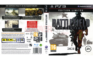 Battlefield bad company 2 cover jaquette