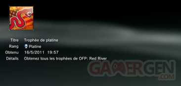flashpoint red river trophees PLATINE  1
