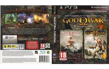 God Of War Collection Test Cover Couverture all front PS3