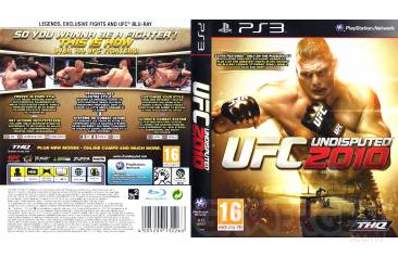 UFC indisputed 2010 jaquette cover full