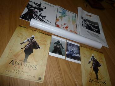 Assassin's Creed Art Exhibit tokyo reportage mediagen photos