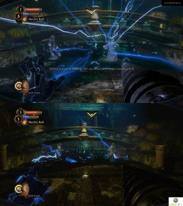 Bioshock 2 comparatif Xbox 360 PlayStation 3 PS3 3