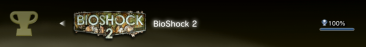 Bioshock 2 trophees 100 1