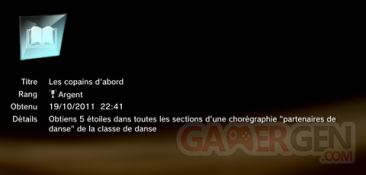 Dance Star Party - trophées - ARGENT - 09