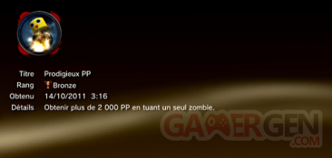 Dead Rising 2 - Off the record - Trophées - BRONZE 30