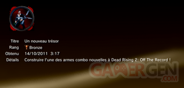 Dead Rising 2 - Off the record - Trophées - BRONZE 32