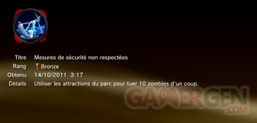 Dead Rising 2 - Off the record - Trophées - BRONZE 38