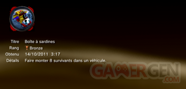 Dead Rising 2 - Off the record - Trophées - BRONZE 39