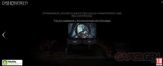 Dishonored site internet