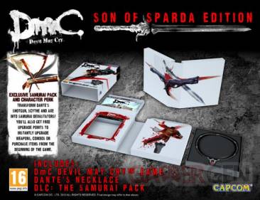 DmC Devil May Cry Collector Son of Sparda Edition