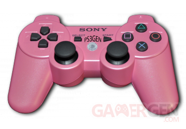 Dualshock 3 rose PS3 Sony vignette