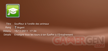Eyepet & friends - Trophées - ARGENT 03