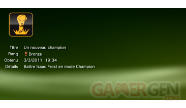 Fight Night Champion - Trophées - BRONZE - 1