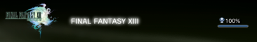 Final Fantasy XIII Trophees Final Fantasy XIII Trophees 1