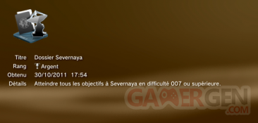 GoldenEye 007 Reloaded - Trophées - ARGENT  03