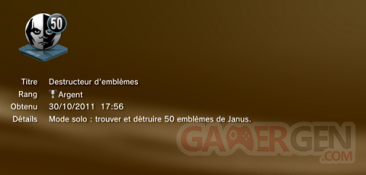 GoldenEye 007 Reloaded - Trophées - ARGENT  06