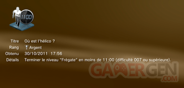 GoldenEye 007 Reloaded - Trophées - ARGENT  08
