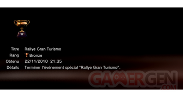 Gran Turismo 5 trophees BRONZE 14
