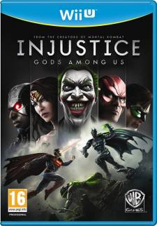 Injustice jaquette occidentale wii U