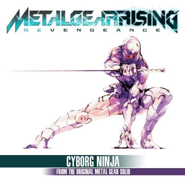 Metal Gear Rising Revengeance dlc ninja cyborg gray fox