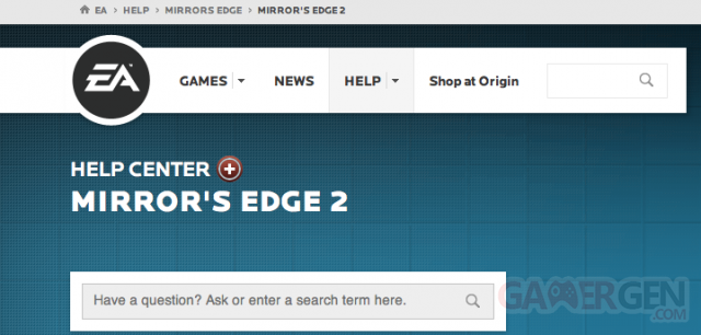 Mirror's Edge 2 EA