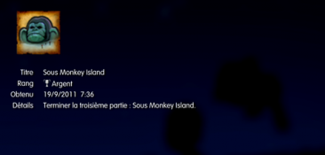 Monkey Island Edition speciale trophees ARGENT  3