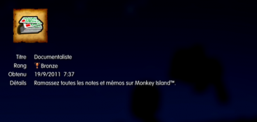 Monkey Island Edition speciale trophees BRONZE  1