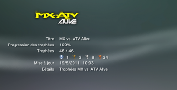 MX vs ATV alive trophees LISTE 1