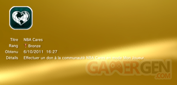 NBA 2K12 - Trophées - BRONZE - 04