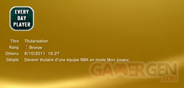 NBA 2K12 - Trophées - BRONZE - 06