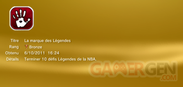 NBA 2K12 - Trophées - BRONZE - 37
