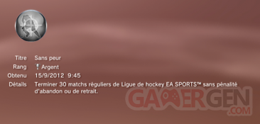 NHL 13 - Trophées ARGENT - 001