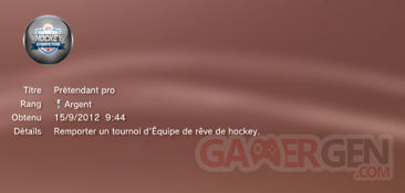 NHL 13 - Trophées ARGENT - 009