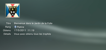 no more hereos heroes paradise  trophees PLATINE 1