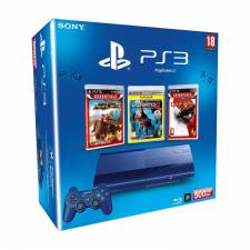 PlayStation 3 Super Slim Bleue