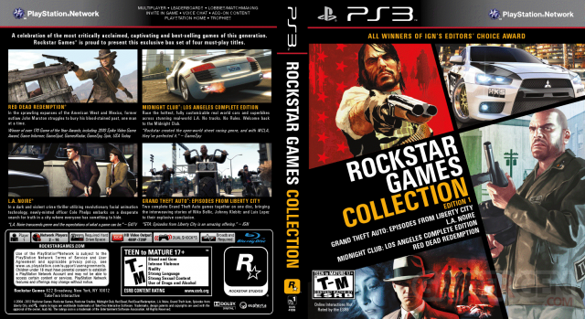Rockstar Game Collection jaquette 2