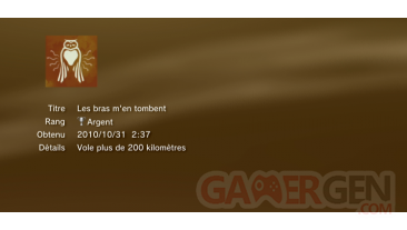 Le royaume de gahoole  trophees ARGENT PS3 PS3GEN 02