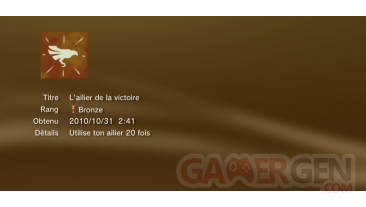 Le royaume de gahoole  trophees BRONZE PS3 PS3GEN 08