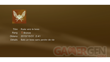 Le royaume de gahoole  trophees BRONZE PS3 PS3GEN 09