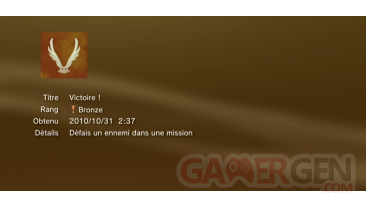 Le royaume de gahoole  trophees BRONZE PS3 PS3GEN 41