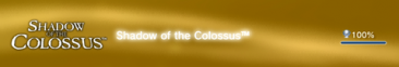 Shadow of Colossus - Trophées FULL -  1