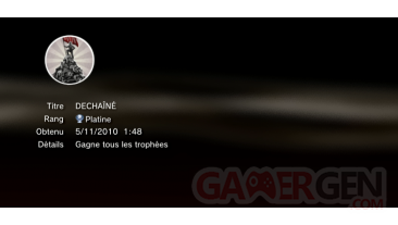 The Fight TROPHEES PLATINE PS3 PS3GEN 01