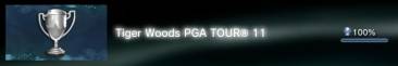 TIGER WOODS PGA TOUR 11 TROPHEES  1