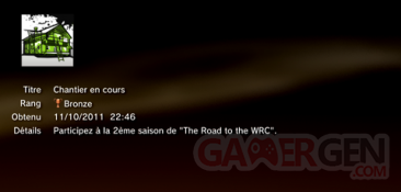 WRC 2 - trophÃ©es - WRC 2 - trophées - MASQUES 5