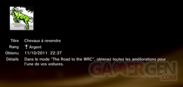 WRC 2 - trophées - ARGENT   1